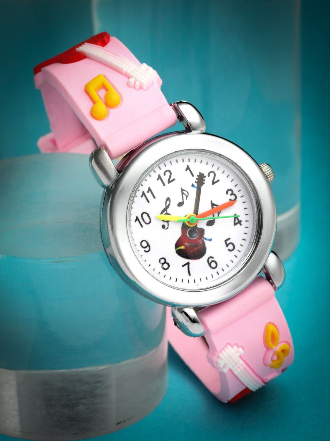 

Stoln Girls Light Pink Round Dial Analog Watch