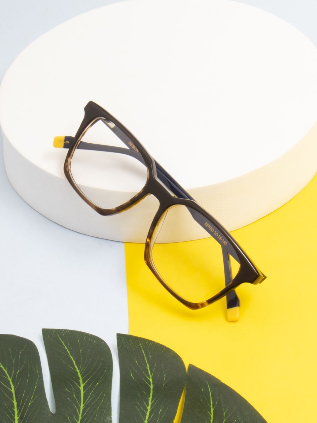 

Ted Smith Unisex 100% Acetate Full Rim Square Frames, Brown