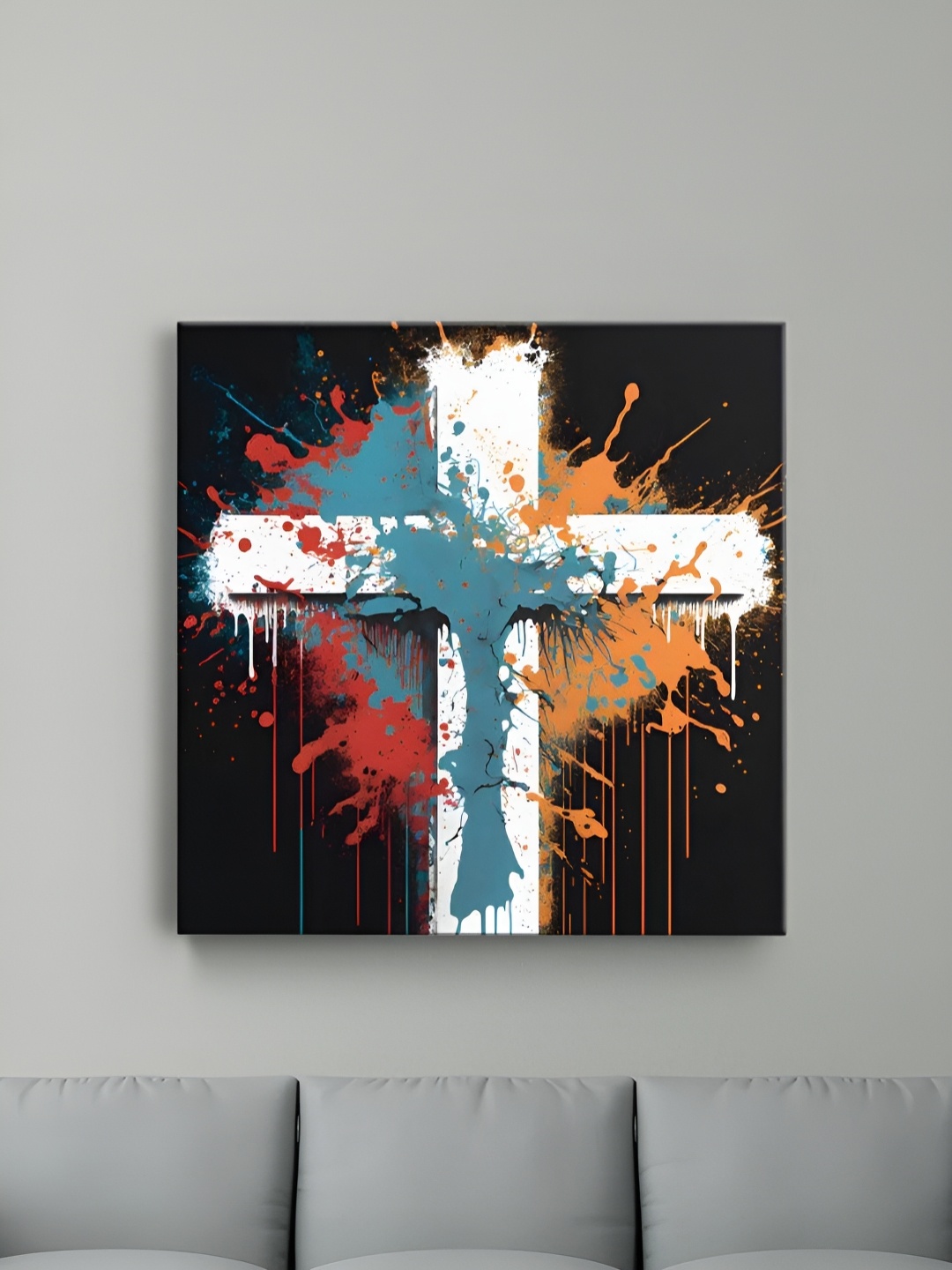 

CLAWCRAFTS Multicoloured 1 Piece Wood Other Wall Paintings, Multi