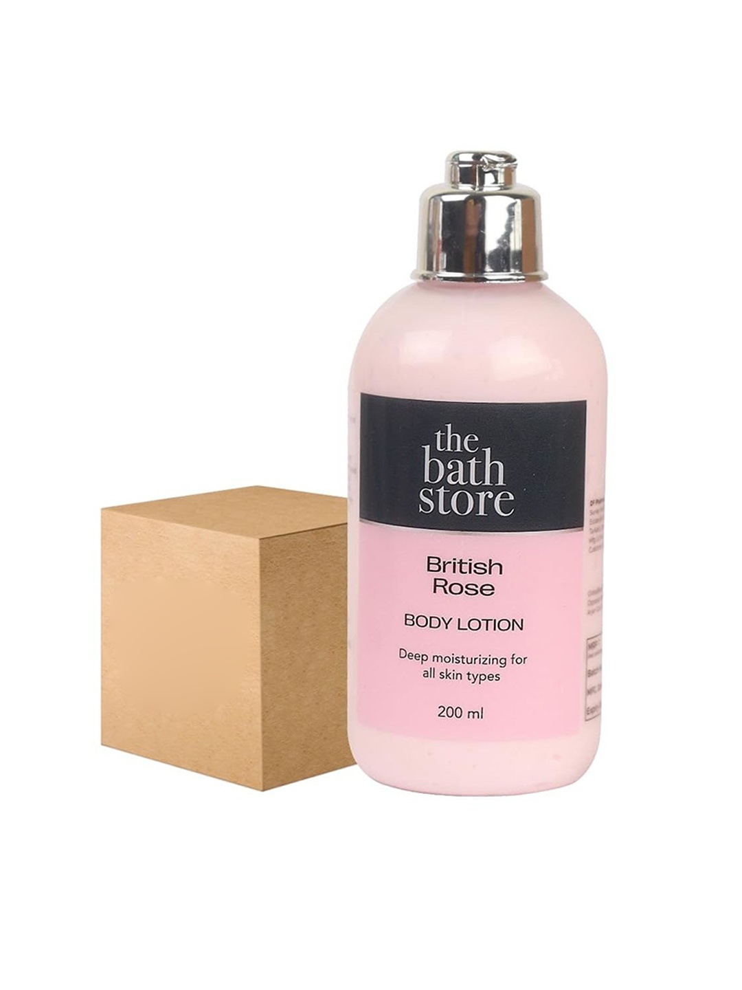 

The Bath Store Set Of 10 British Rose Body Lotion- 200ml Each, Pink