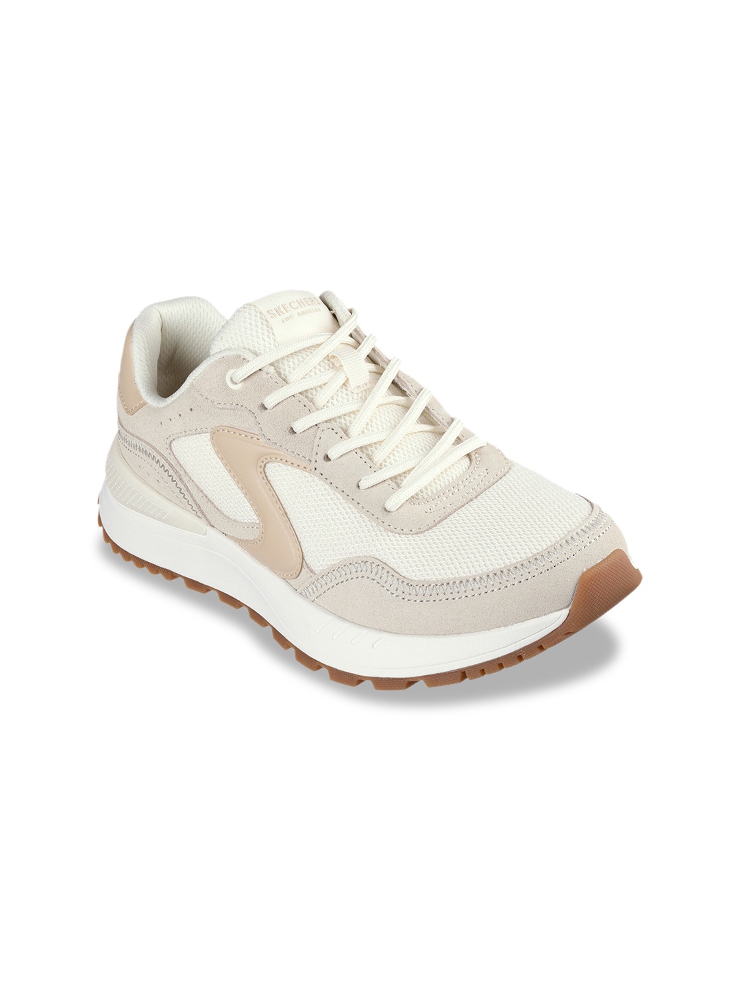 

Skechers FURY - GIRL ON THE MOVE Women Colorblocked Sneakers, Off white