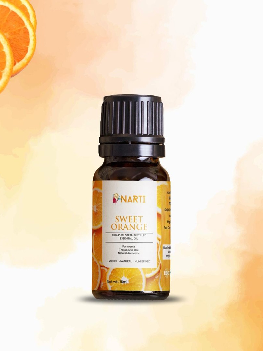 

NARTI Sweet Orange Essential Oil - 15ml, Green