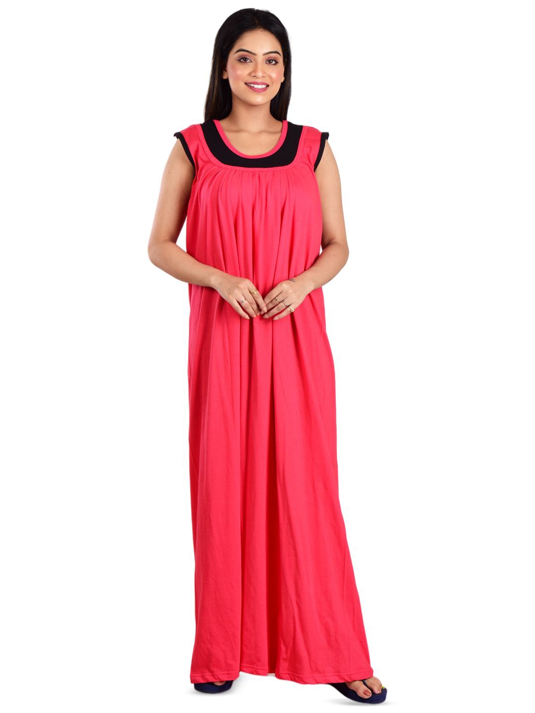 

DUI KONNA Maxi Nightdress, Red