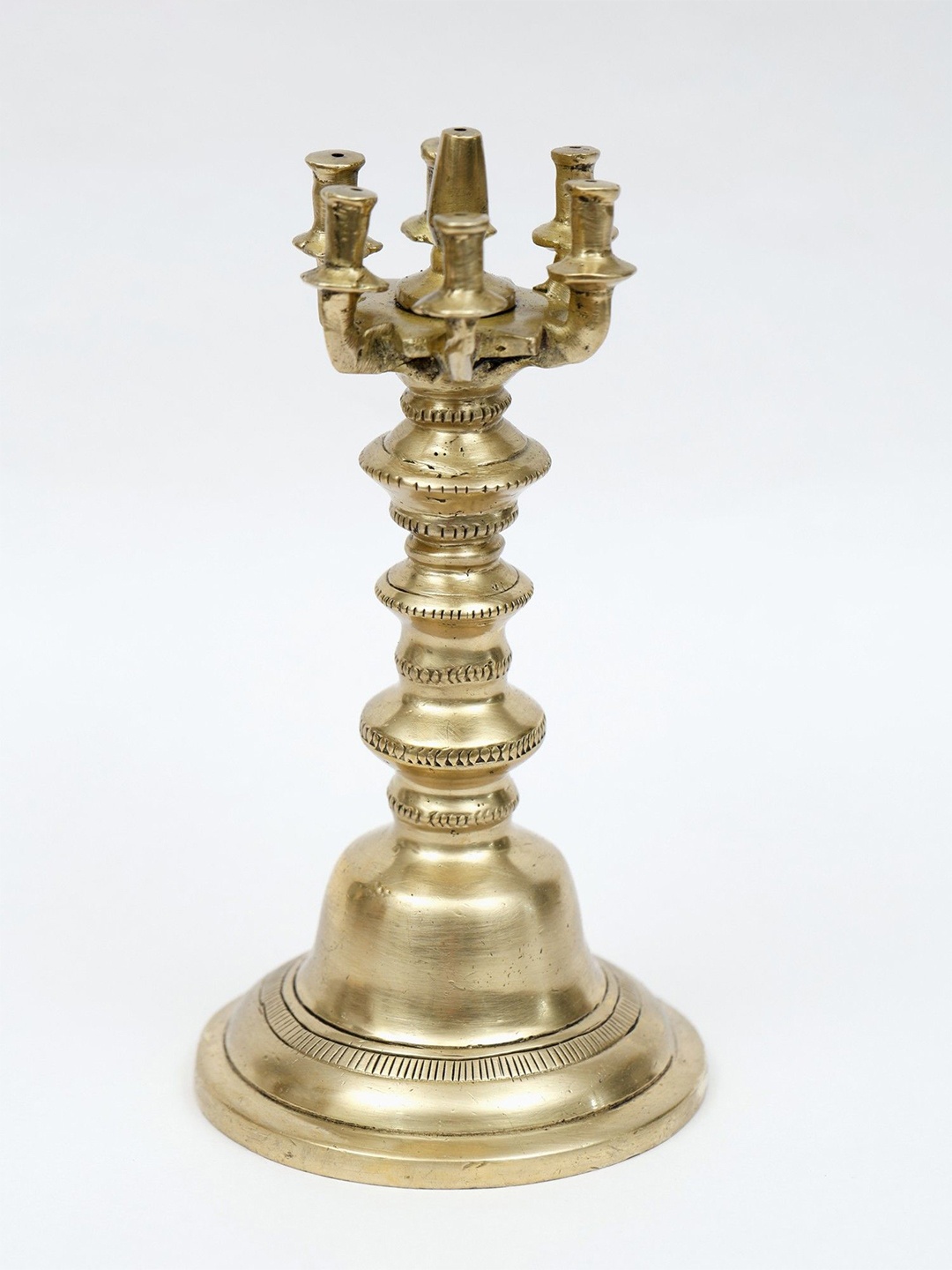 

Exotic India Brass Designer Incense Stick Holder, Gold