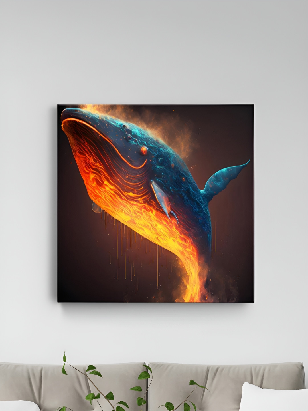 

CLAWCRAFTS Multicoloured 1 Piece Wood Other Wall Paintings, Multi