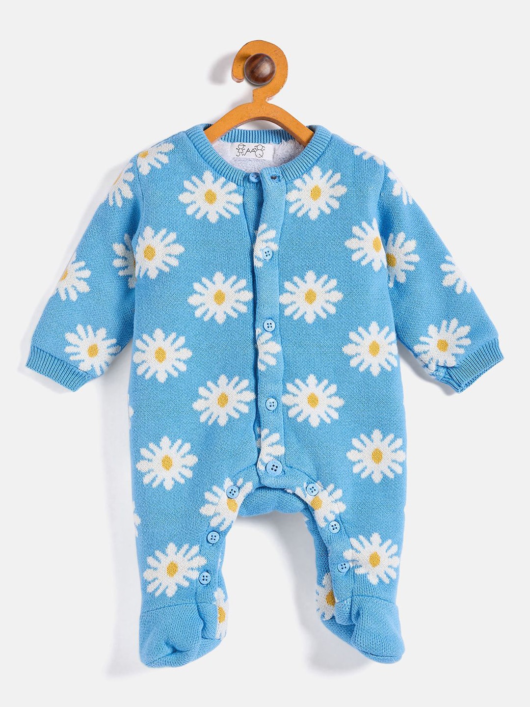 

JWAAQ Infants Printed Winter Rompers, Blue