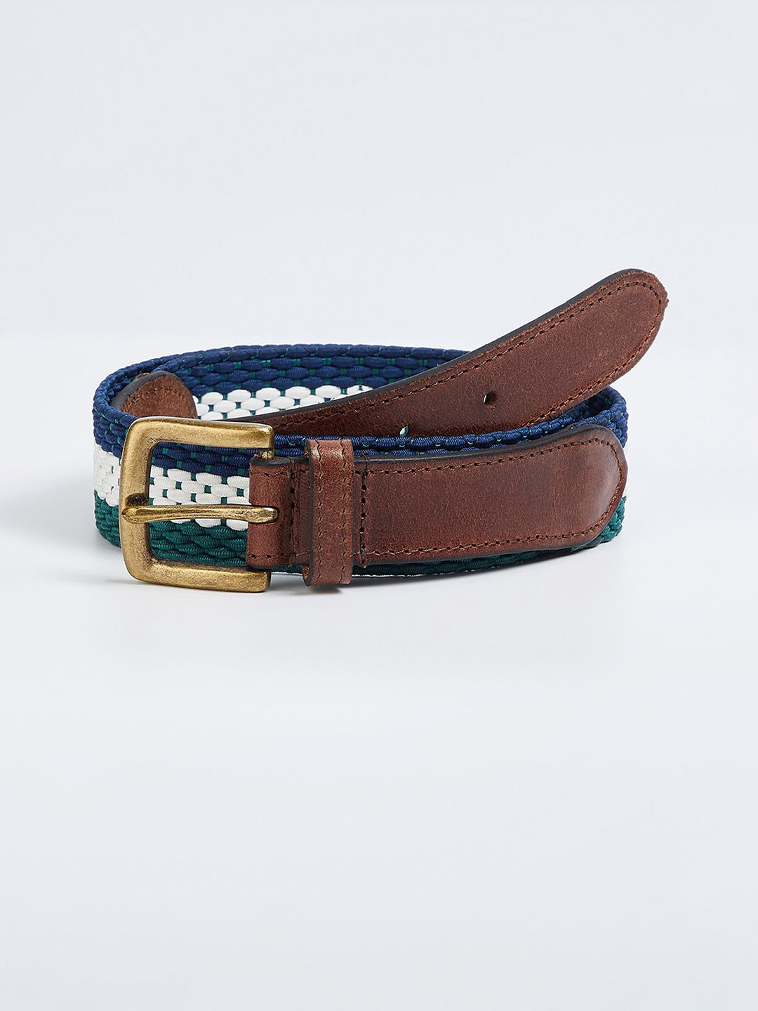 

max Men Leather Belt, Tan