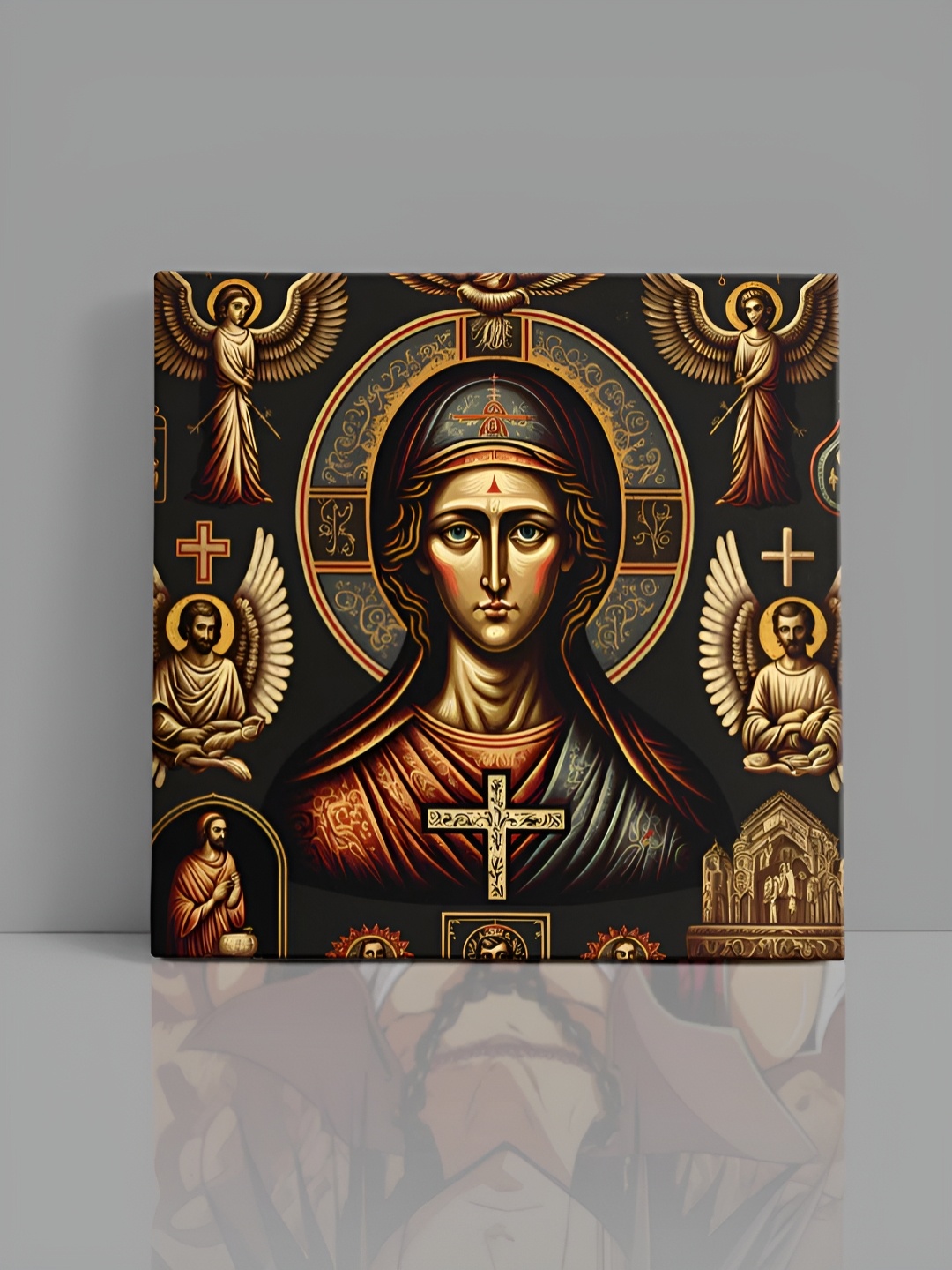 

CLAWCRAFTS Multicoloured 1 Piece Wood Other Wall Paintings, Multi