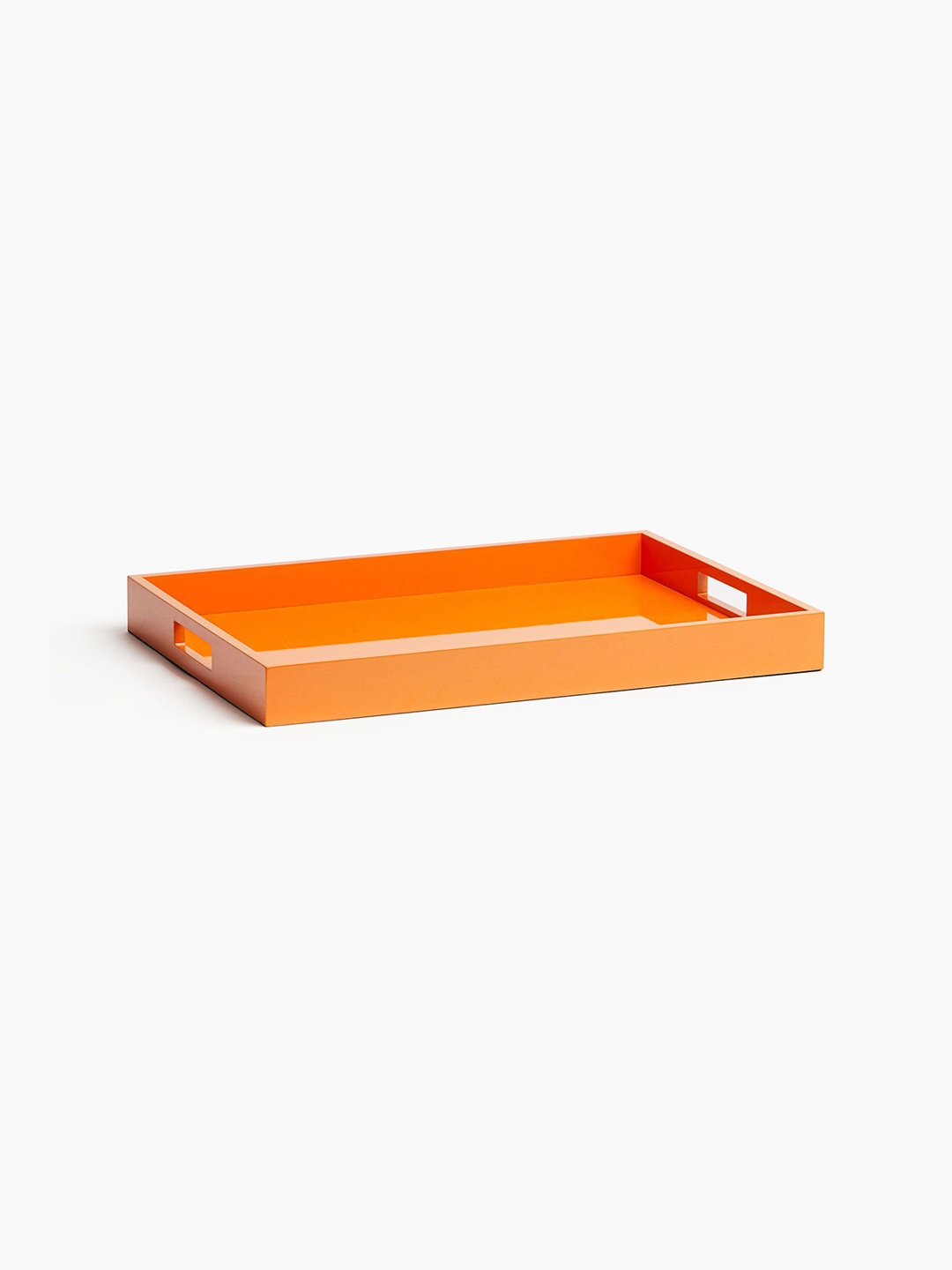 

H&M Orange Coloured Lacquered Serving Tray