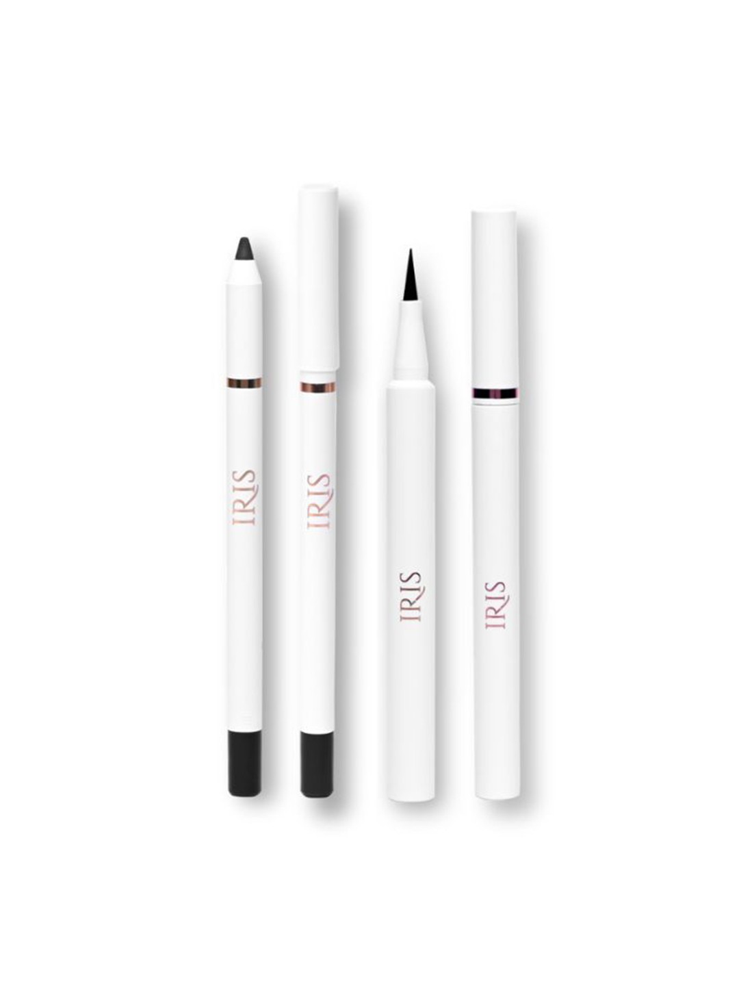 

IRIS COSMETICS The Ultimate Duo Kohl Pencil & Eyeliner Combo, Black