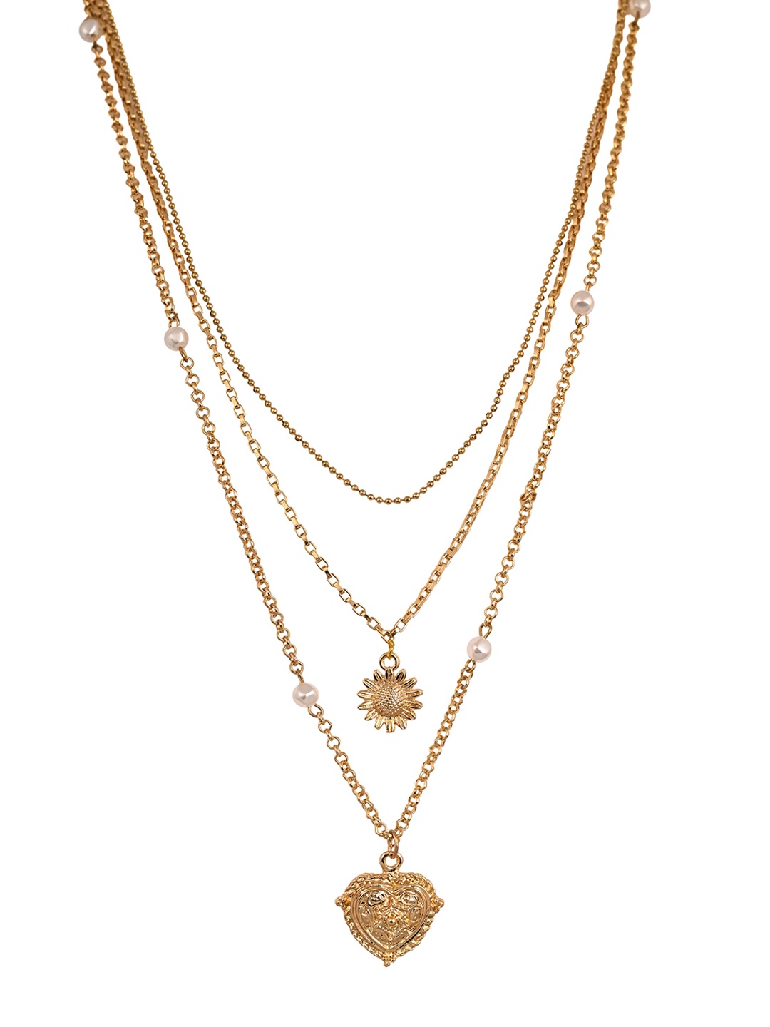 

Raf the label Gold-Plated Necklace, Yellow