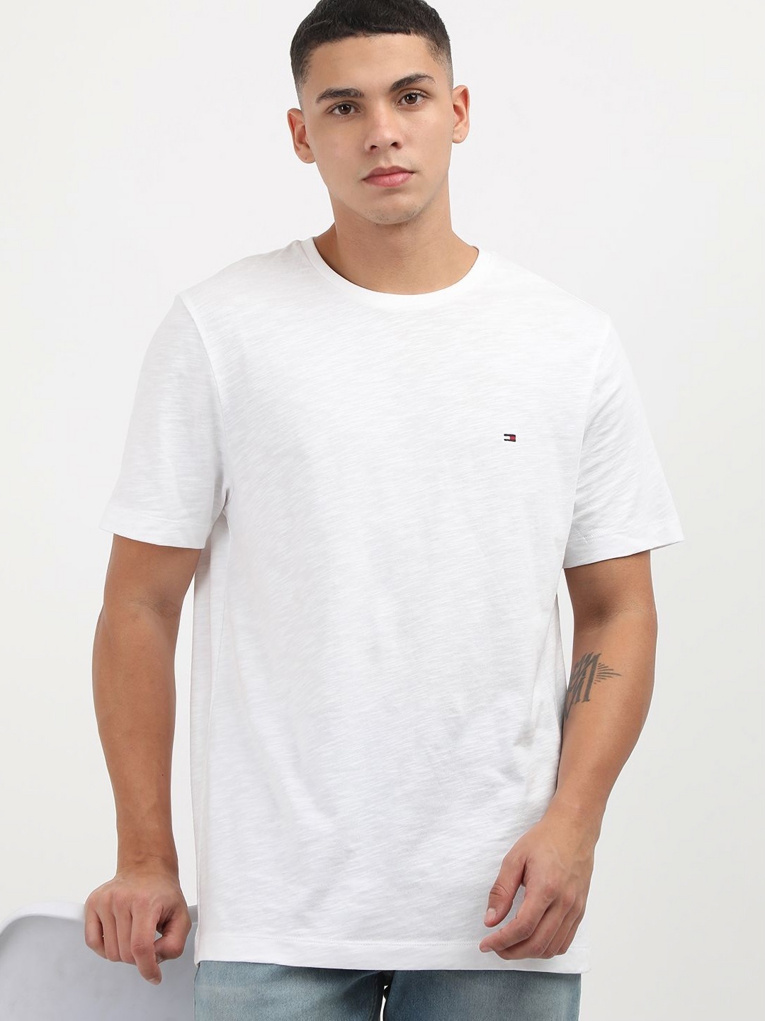 

Tommy Hilfiger Men Pockets T-shirt, White
