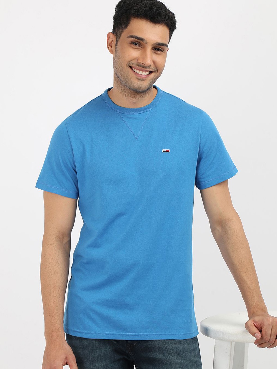 

Tommy Hilfiger Men Slim Fit T-shirt, Blue