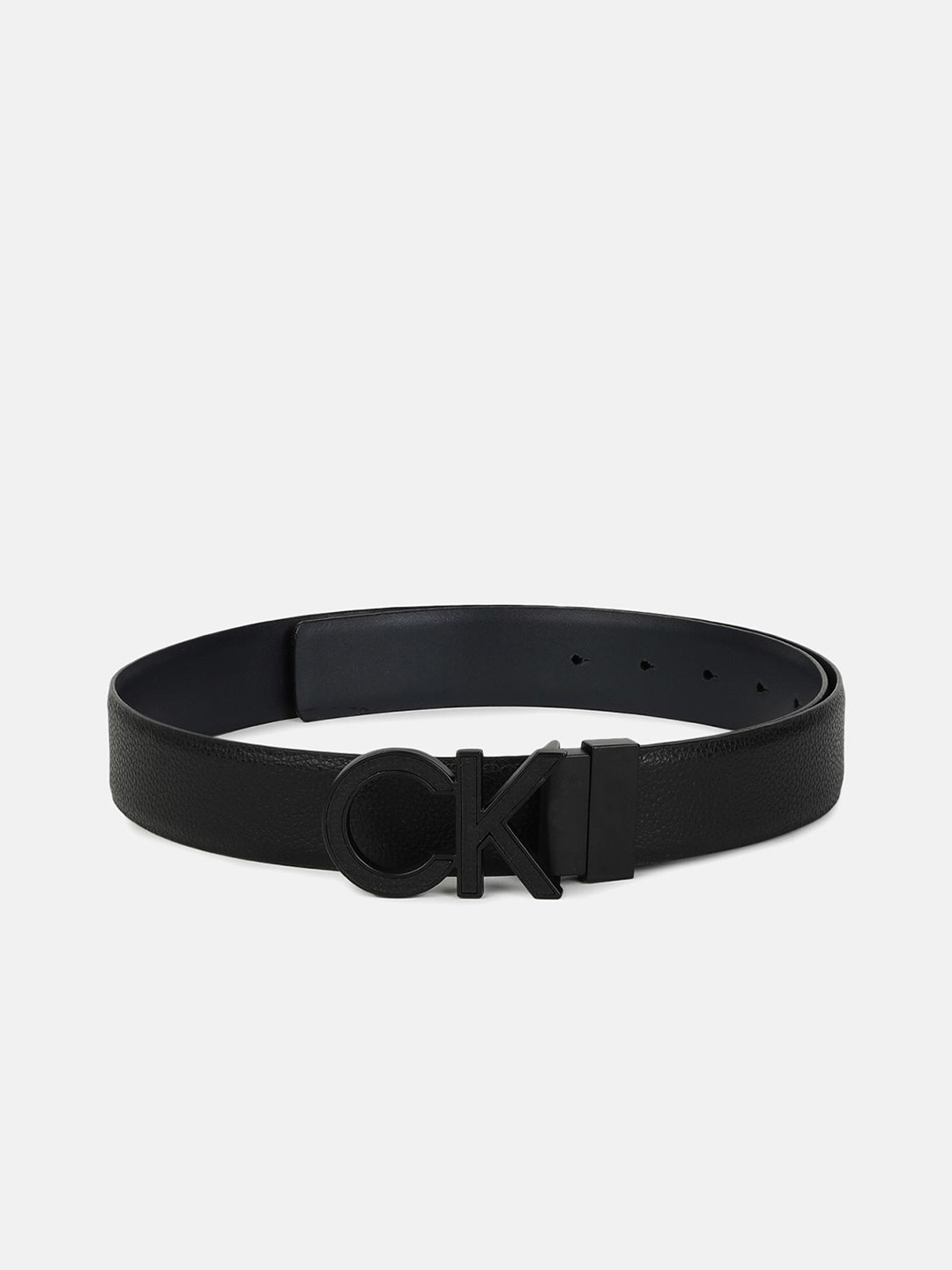 

Calvin Klein Men Leather Belt, Black