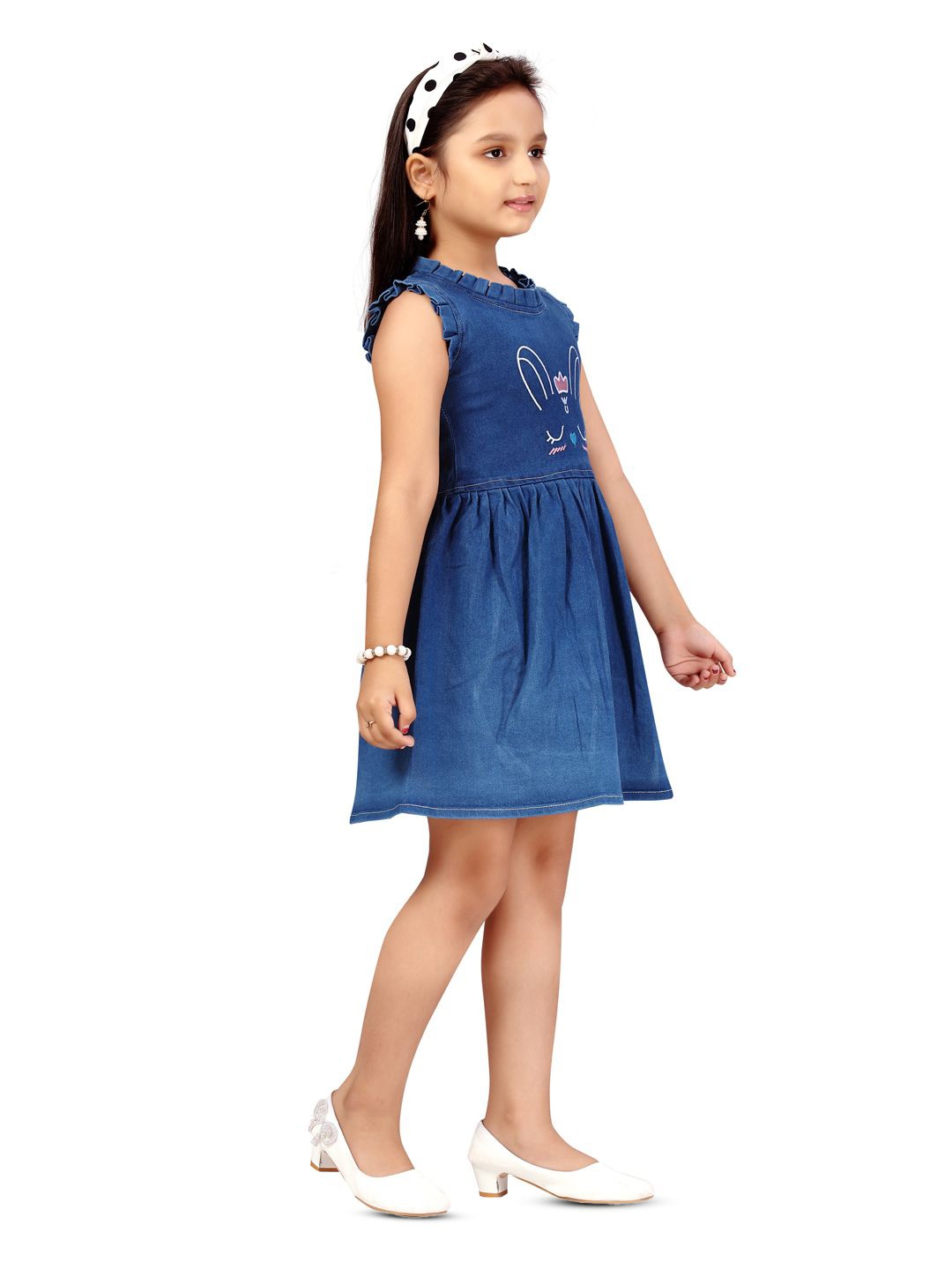 

BAESD Fit & Flare Dress, Blue