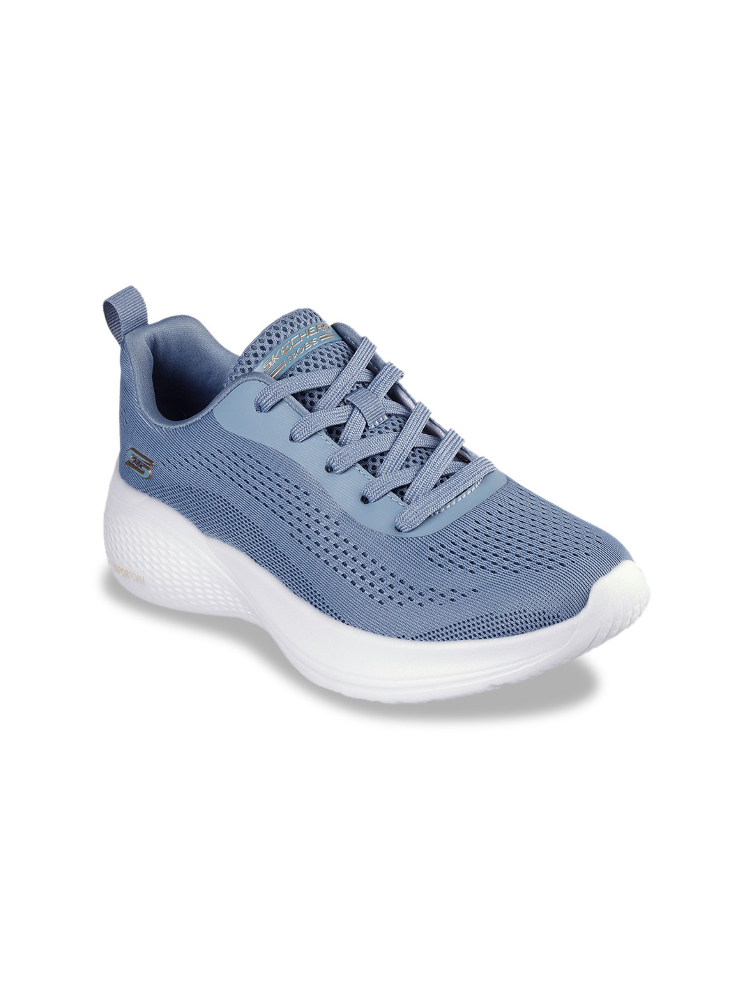 

Skechers OBS INFINITY Women Round Toe Lace-Ups Sneakers, Blue