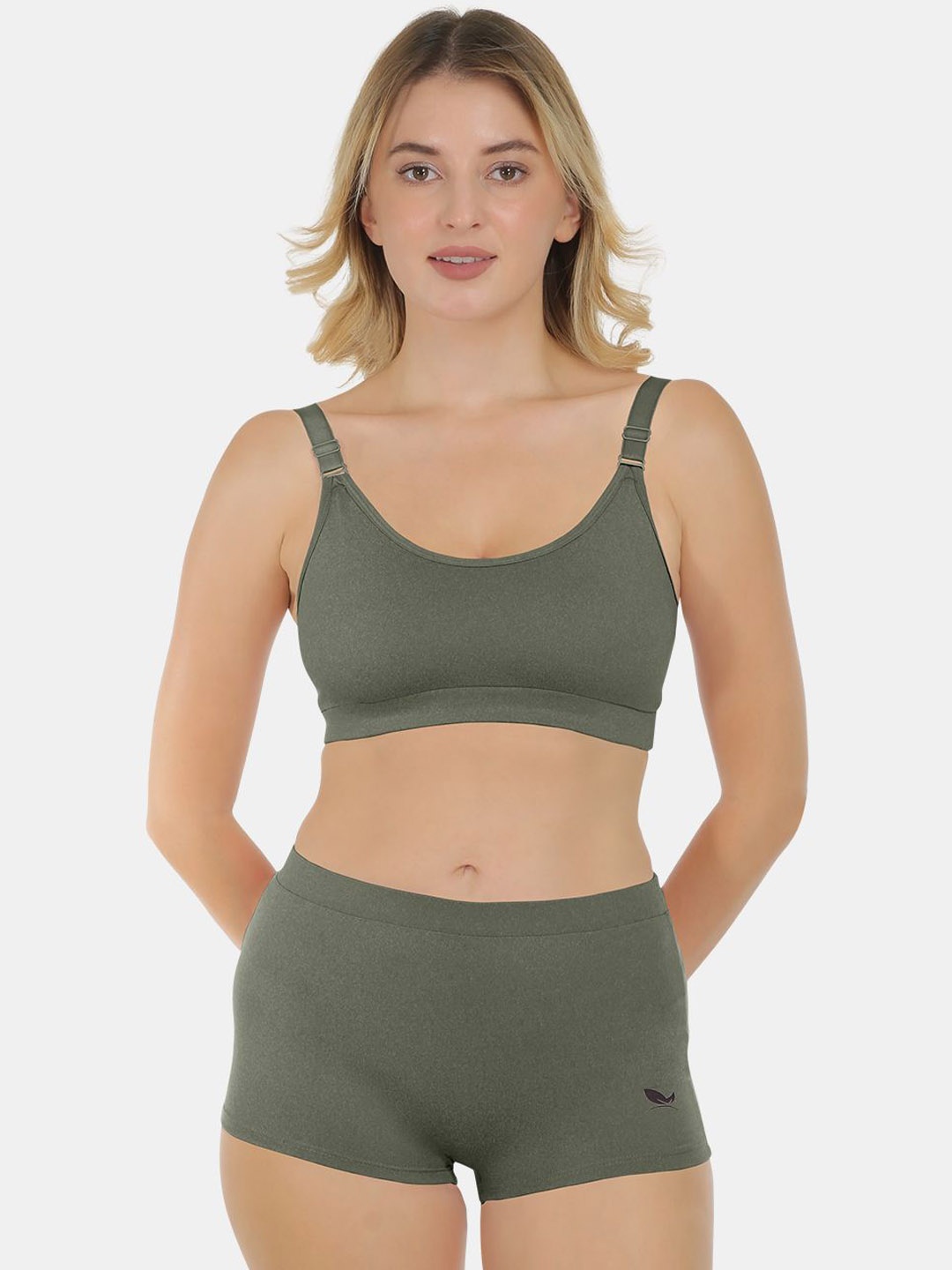 

POOJA RAGENEE Non Padded Non Wired Lingerie Set ST12_1P_GRY_30B-Grey