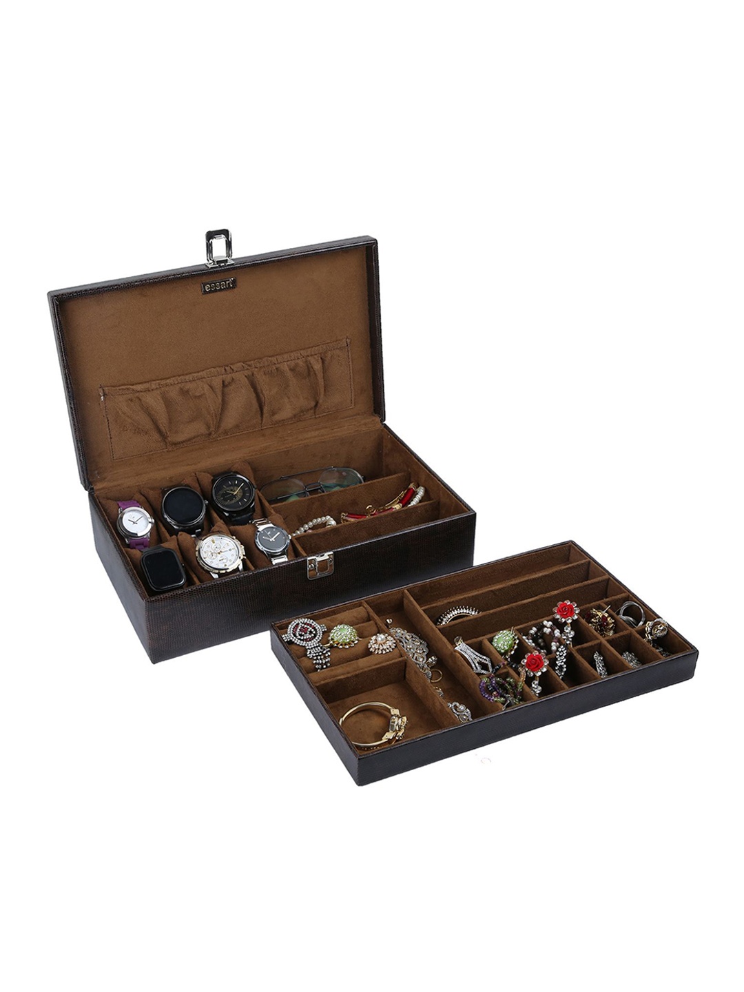 

essart Brown Jewellery Organiser