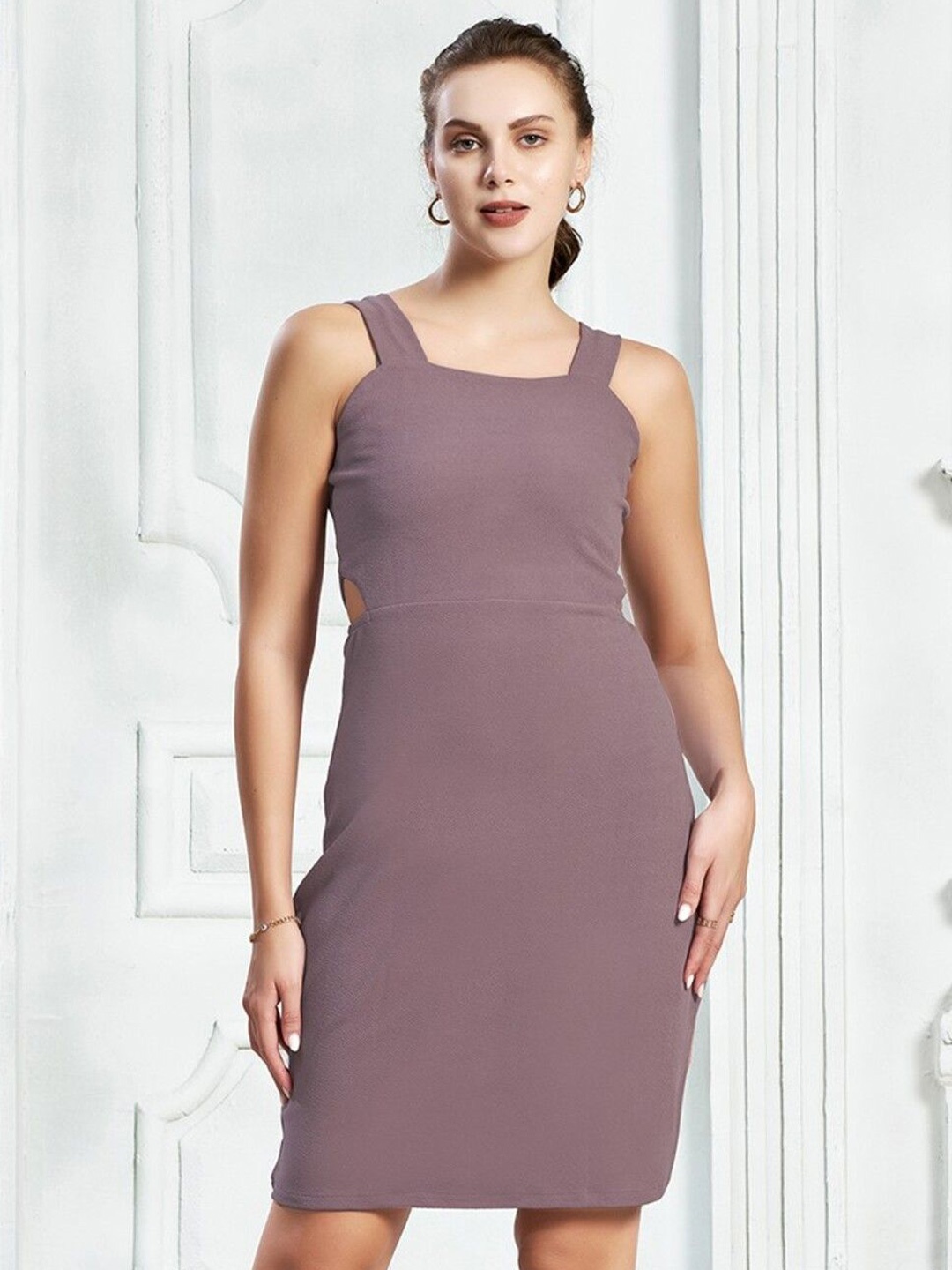 

Selvia Sheath Dress, Mauve