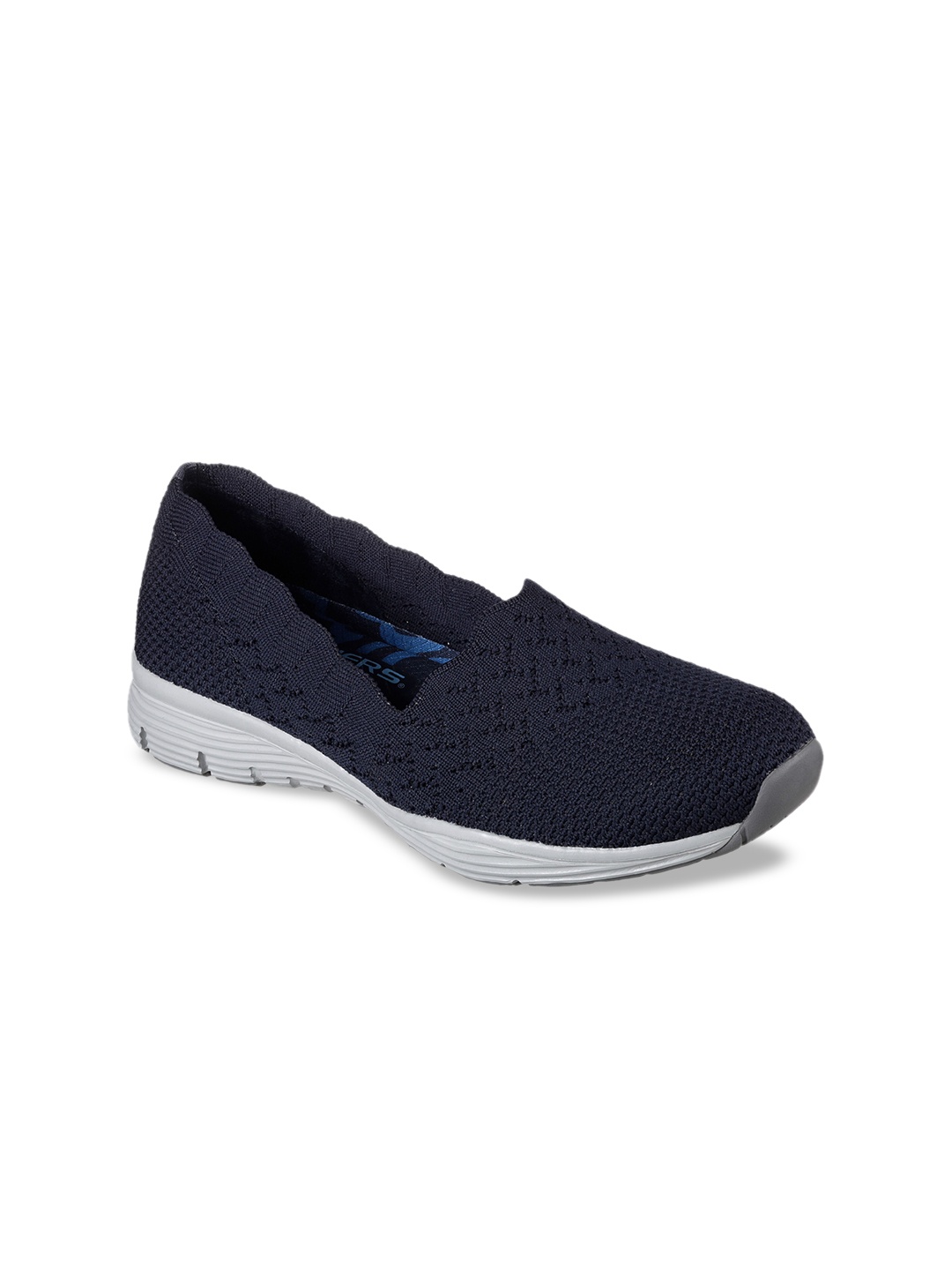 

Skechers SEAGER Women Slip-On Sneakers, Navy blue