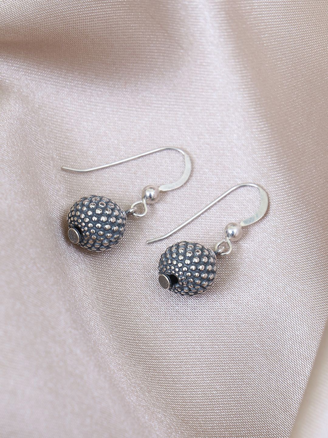 

House of Pataudi 925 Sterling Silver Drop Earrings