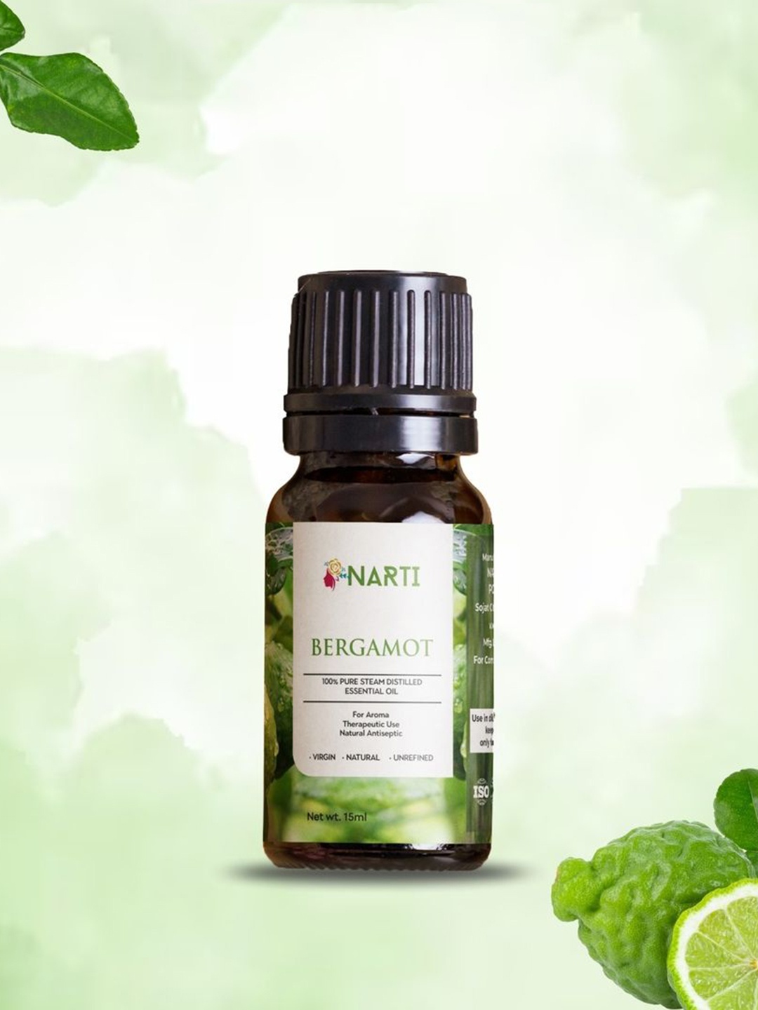 

NARTI Bergamot Essential Oil - 15ml, Green