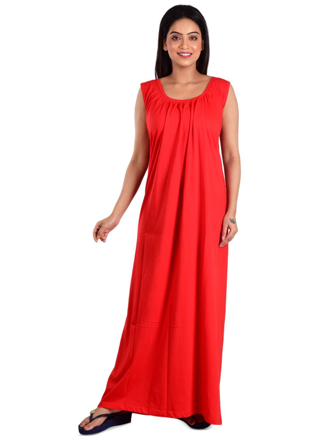 

DUI KONNA Maxi Nightdress, Red