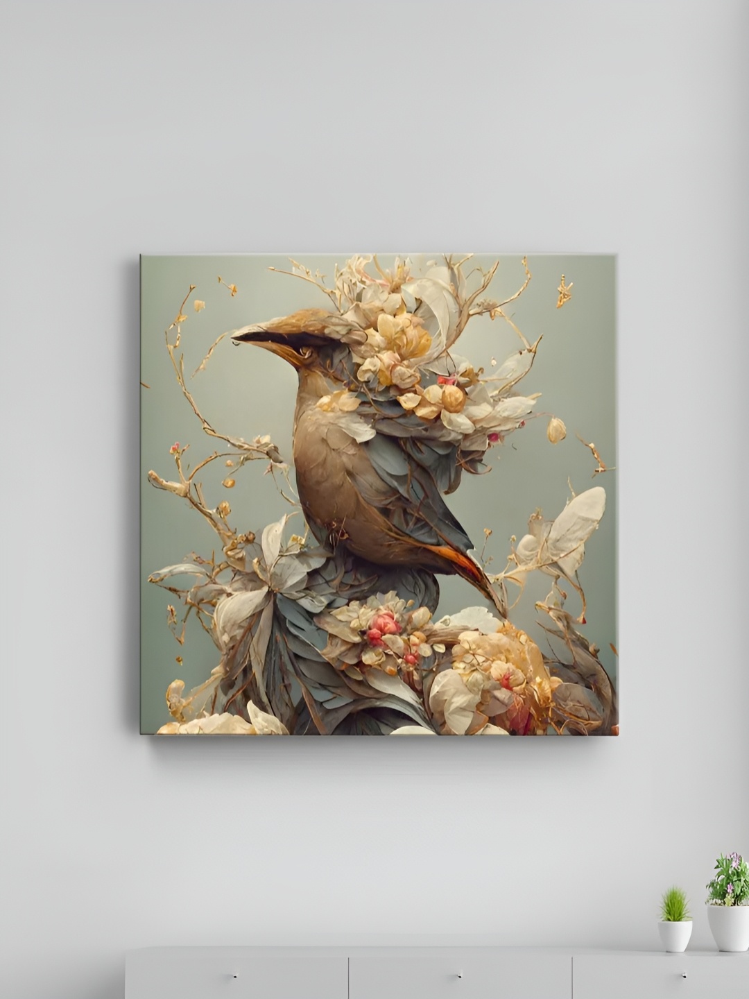 

CLAWCRAFTS Multicoloured 1 Piece Wood Other Wall Paintings, Multi