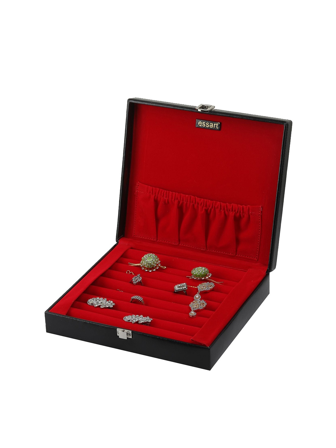 

essart Black Jewellery Organiser