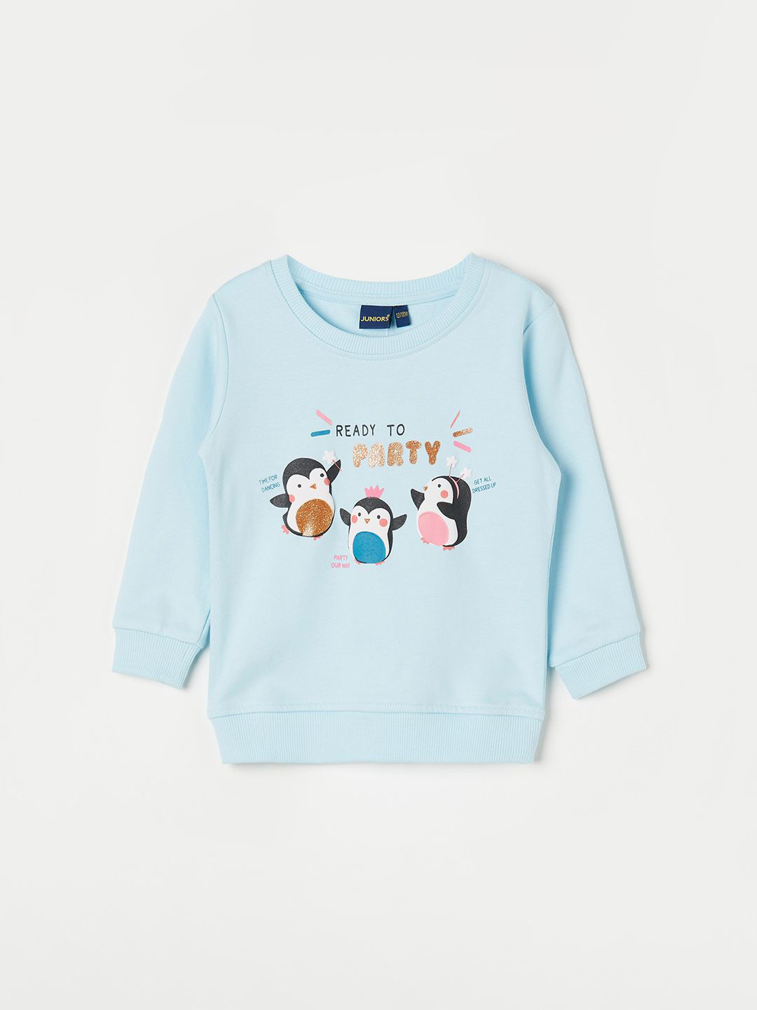 

Juniors by Lifestyle Girls Printed Sweatshirt, Blue