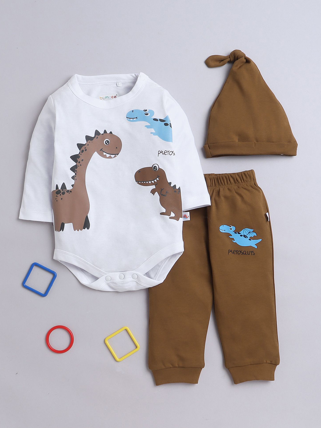 

BUMZEE Boys Printed, Brown