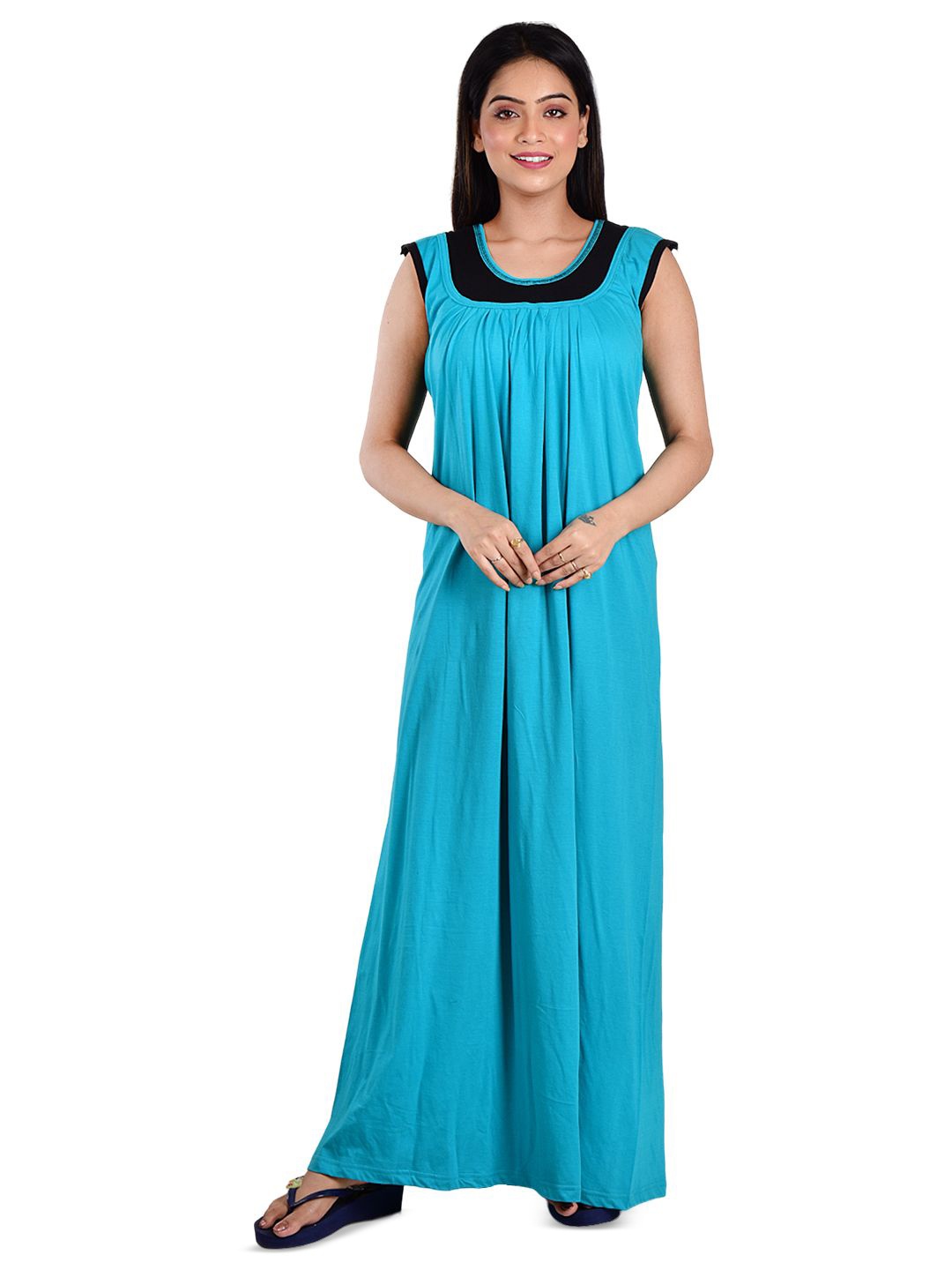 

DUI KONNA Maxi Nightdress, Sea green