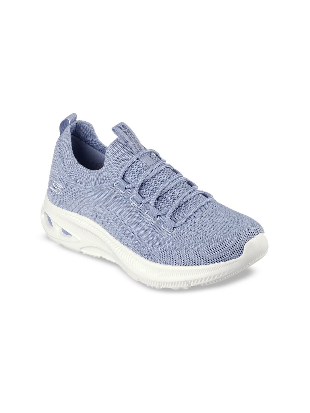 

Skechers BOBS UNITY - ABSOLUTE GUSTO Women Textured Lace-Up Sneakers, Blue