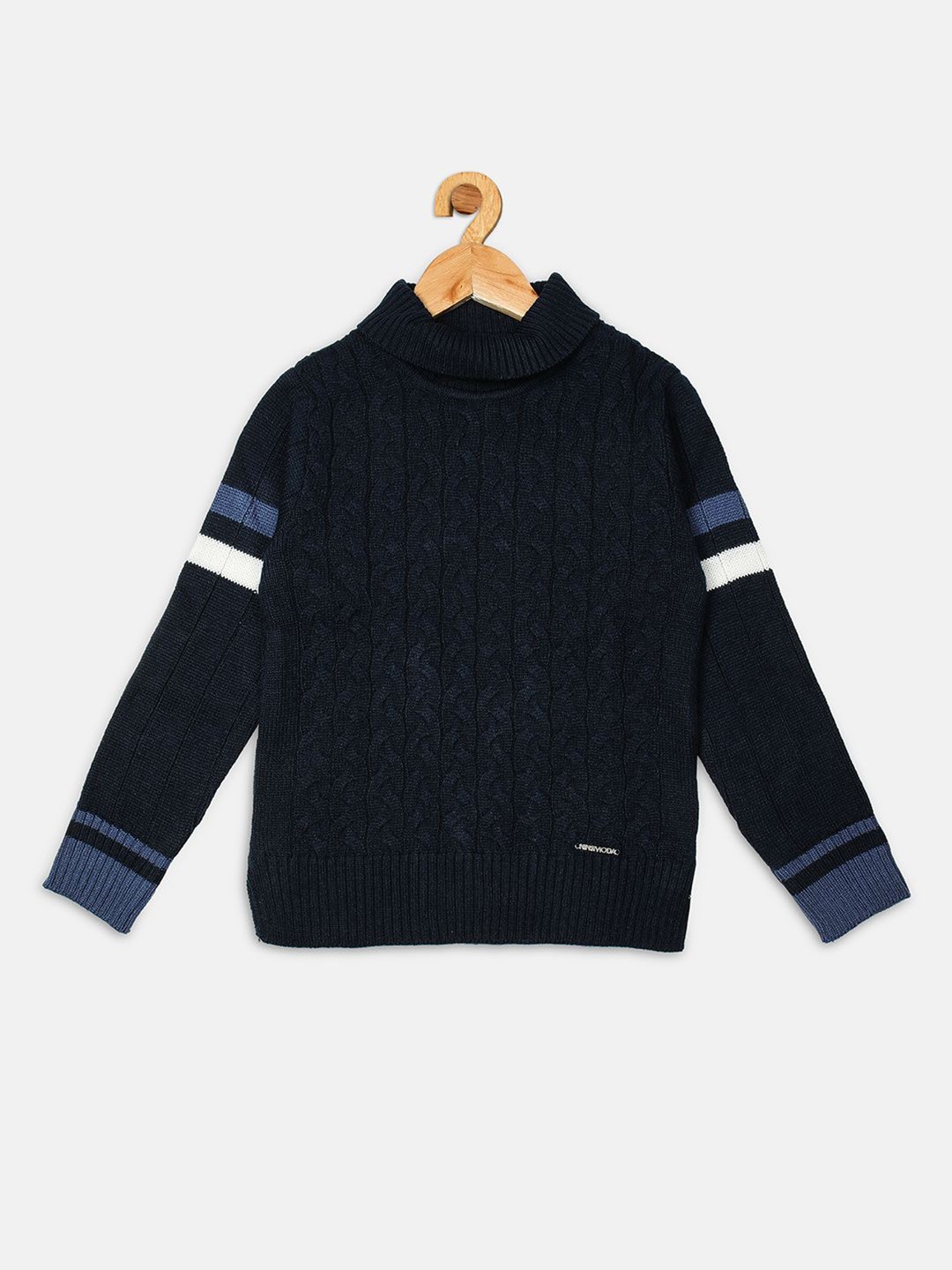 

PAMPOLINA Woollen Top, Navy blue