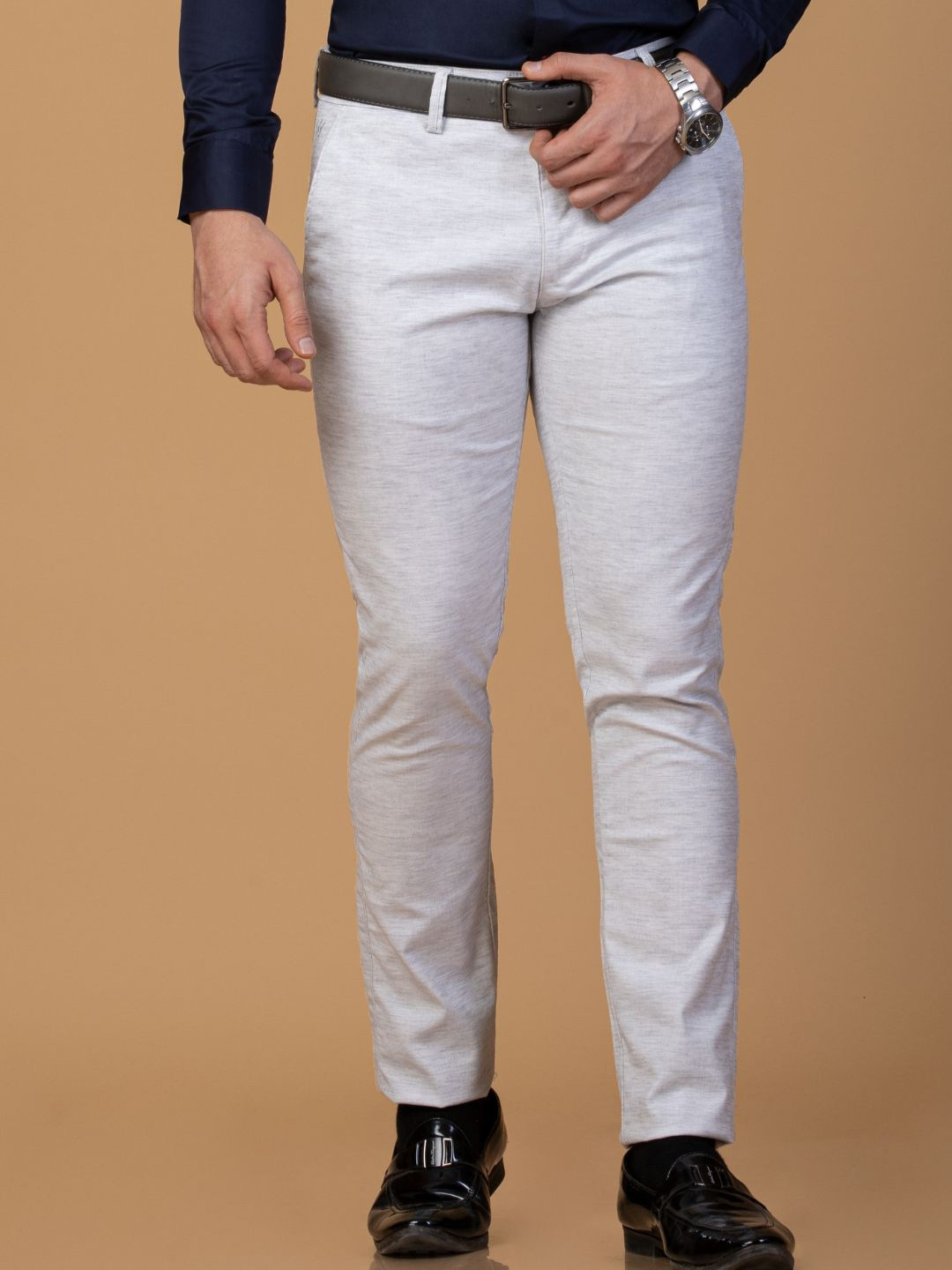 

Berkshire Men Smart Slim Fit Trousers, Grey