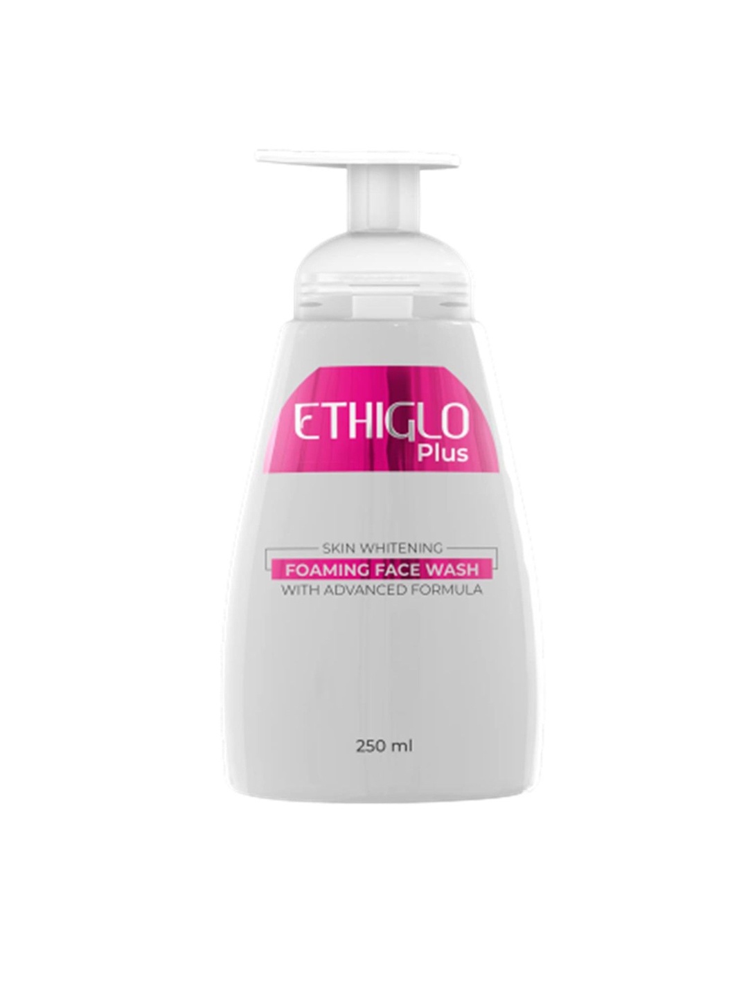 

ETHIGLO Skin Brightening Plus Foaming Face Wash 250 ml, Transparent
