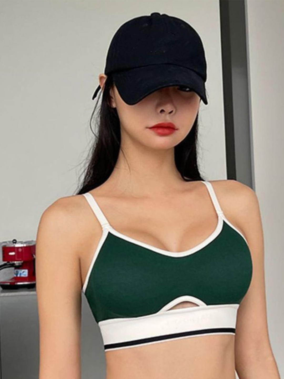 

LULU & SKY Bralette Top, Green