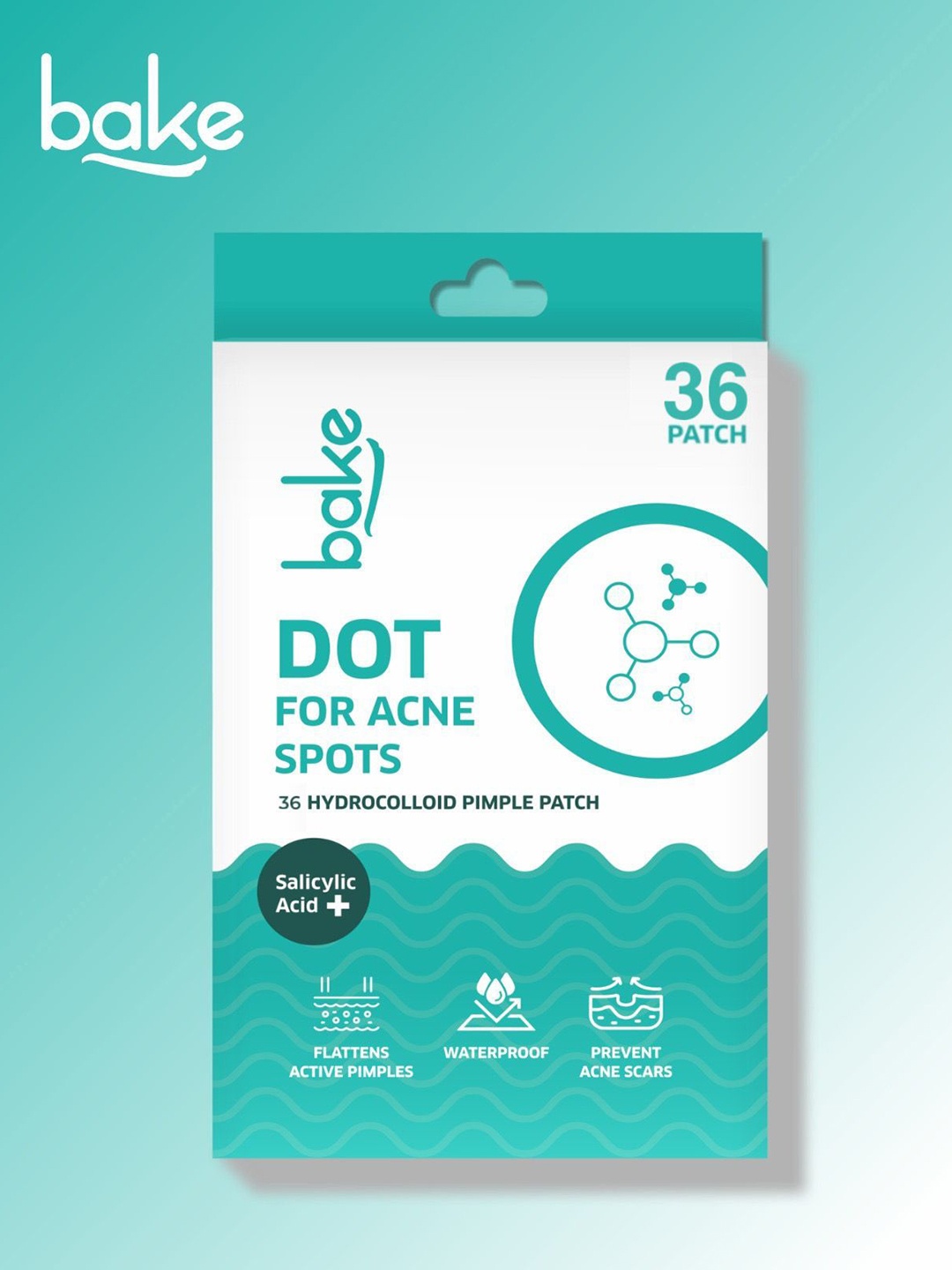 

BAKE 2% Salicylic Acid Pimple Patches- 36 Patches, White