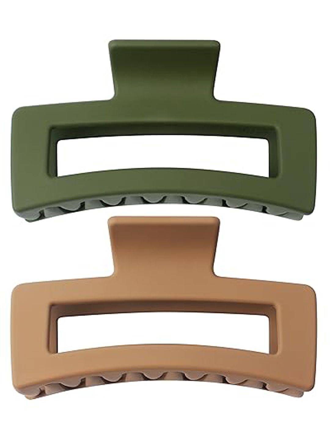 

Xivir Women Set of 2 Claw Clip, Green