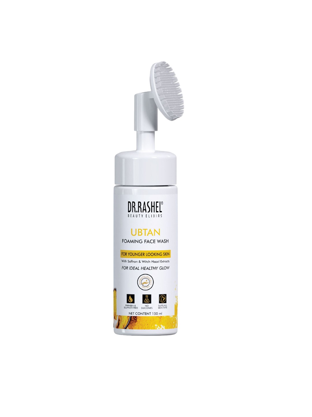 

DR.RASHEL Beauty Elixirs Ubtan Foaming Face Wash For Ideal Healthy Glow -150 ml, White