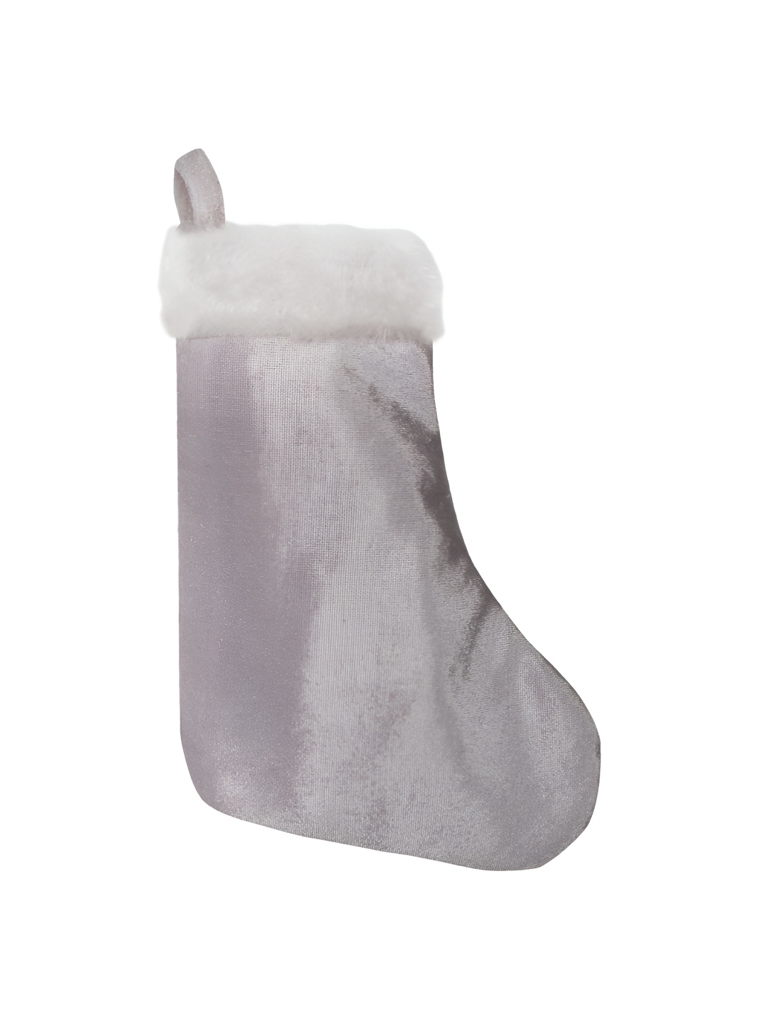 

Home Heart Grey & White Christmas Stockings, Silver