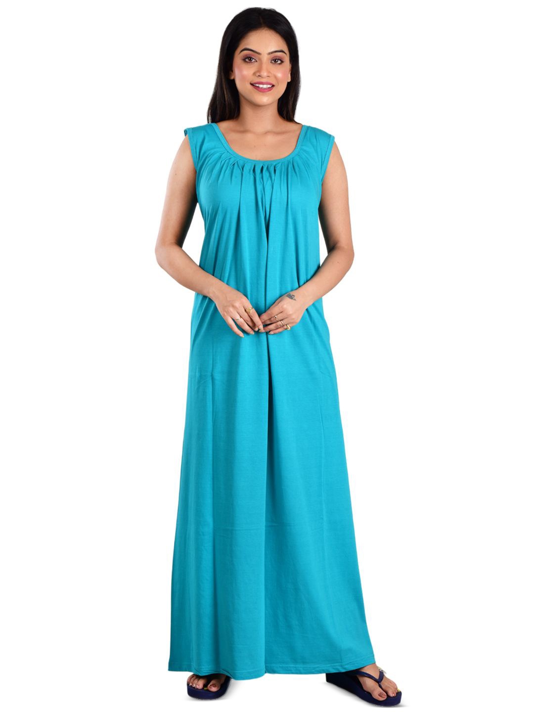 

DUI KONNA Maxi Nightdress, Sea green