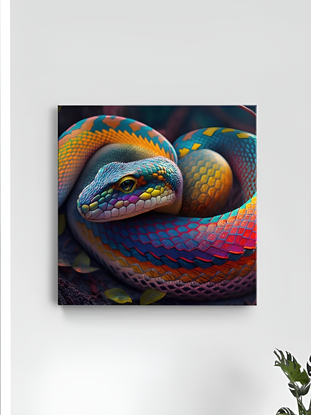 

CLAWCRAFTS Multicoloured 1 Piece Wood Other Wall Paintings, Multi