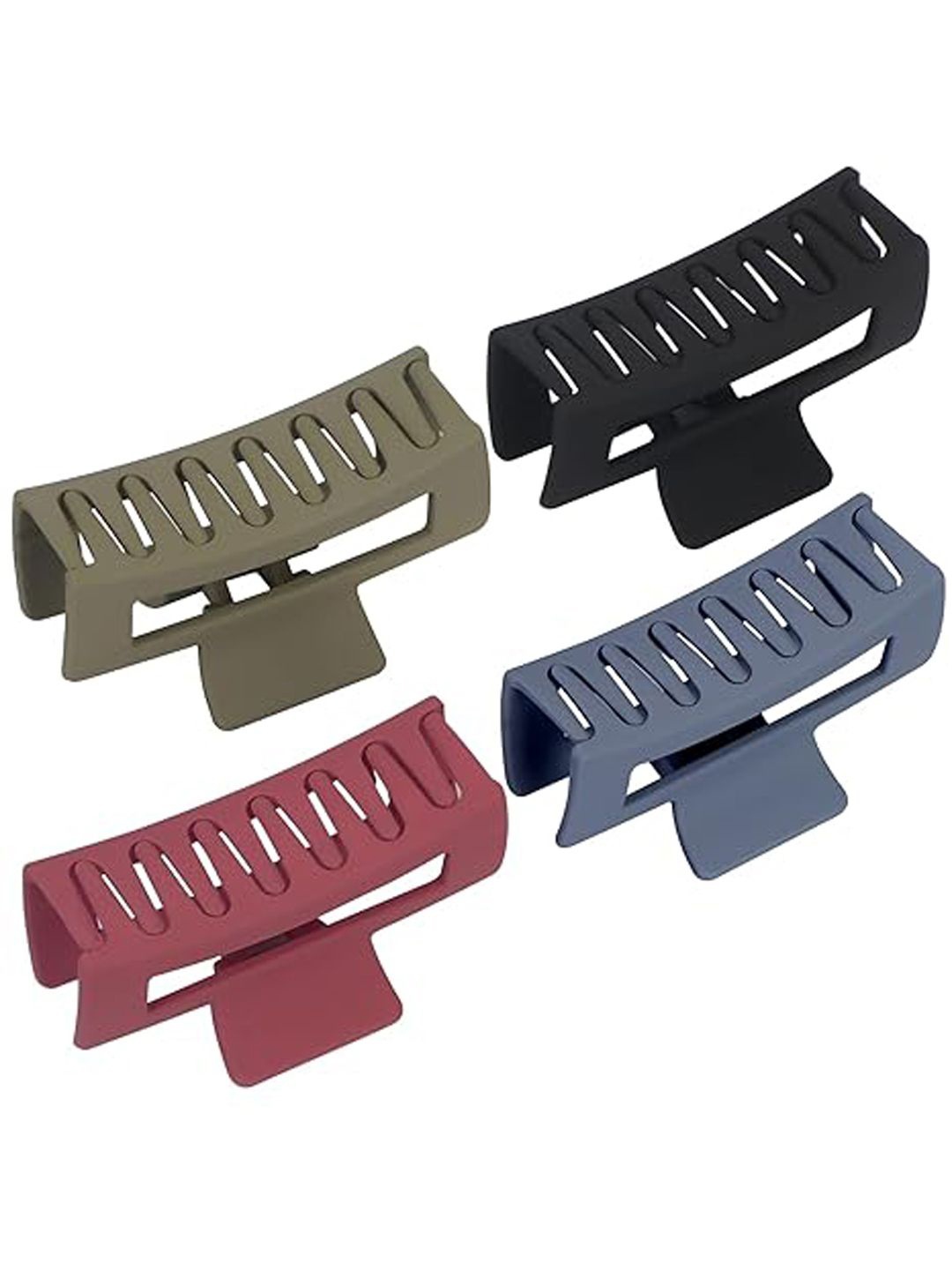 

Xivir Set Of 4 Women Claw Clips, Black