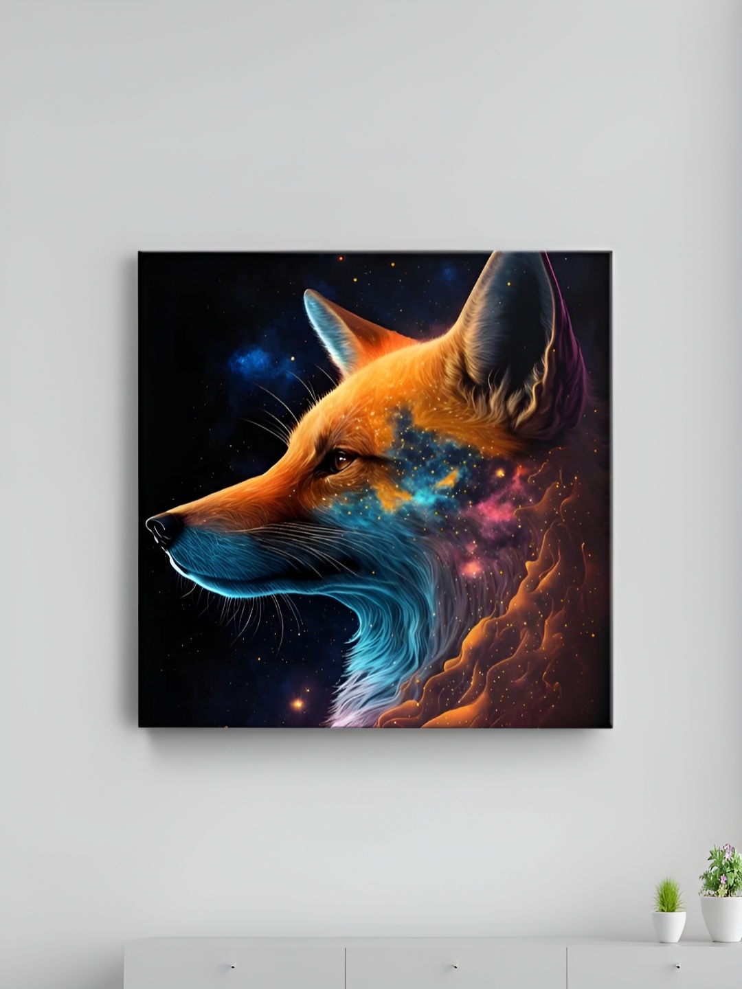 

CLAWCRAFTS Multicoloured 1 Piece Wood Other Wall Paintings, Multi