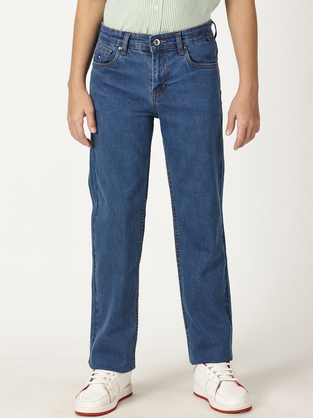 

Nautica Boys Smart Slim Fit Stretchable Jeans, Blue