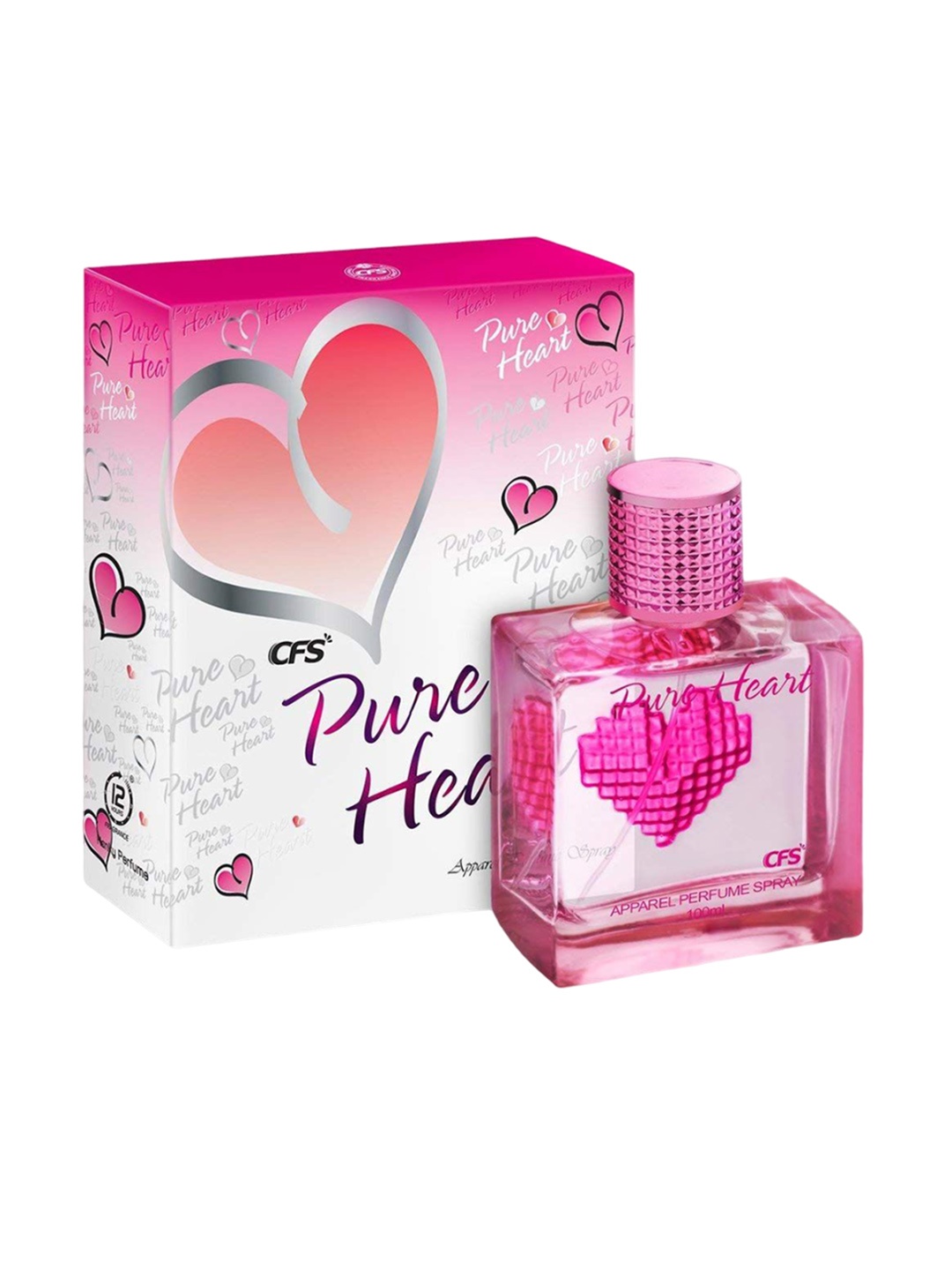 

CFS Pure Heart Pink Refreshing & Long Lasting Eau De Perfume - 100ml