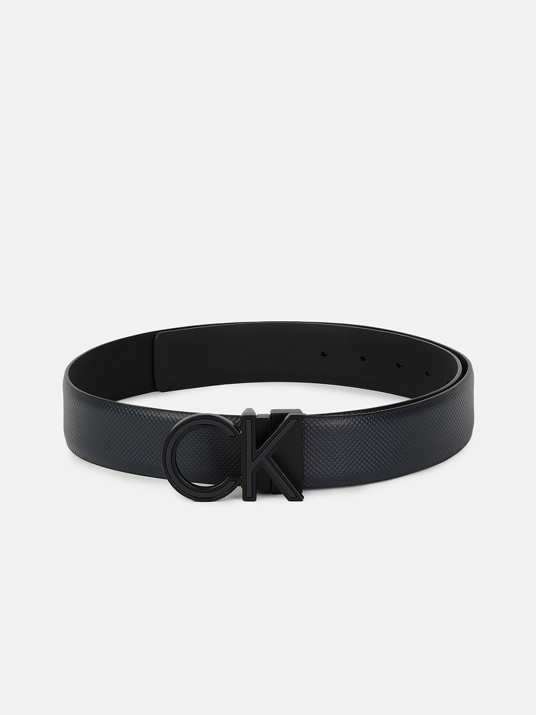 

Calvin Klein Men Leather Belt, Blue