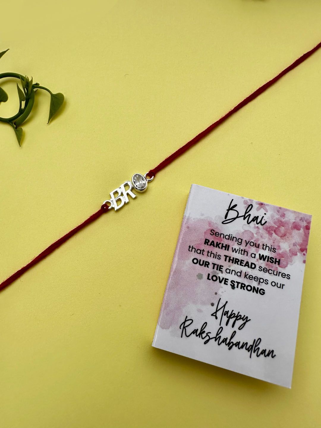 

JUPRA 925 Sterling Silver Bro Brother Rakhi