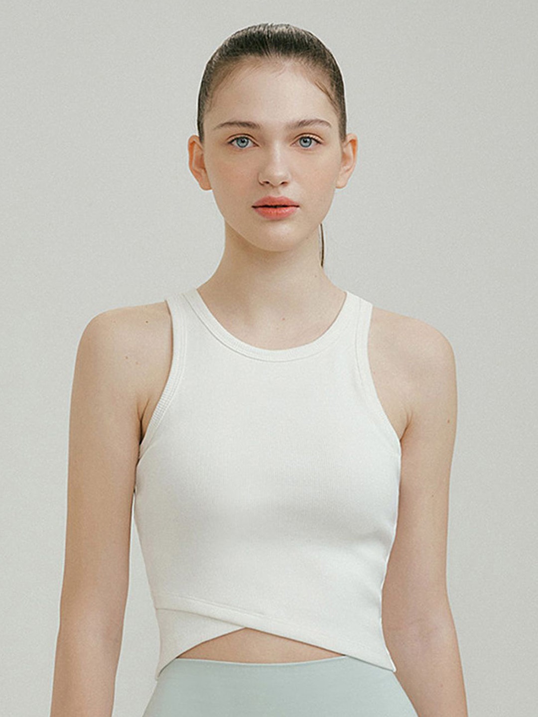 

LULU & SKY Cotton Top, White